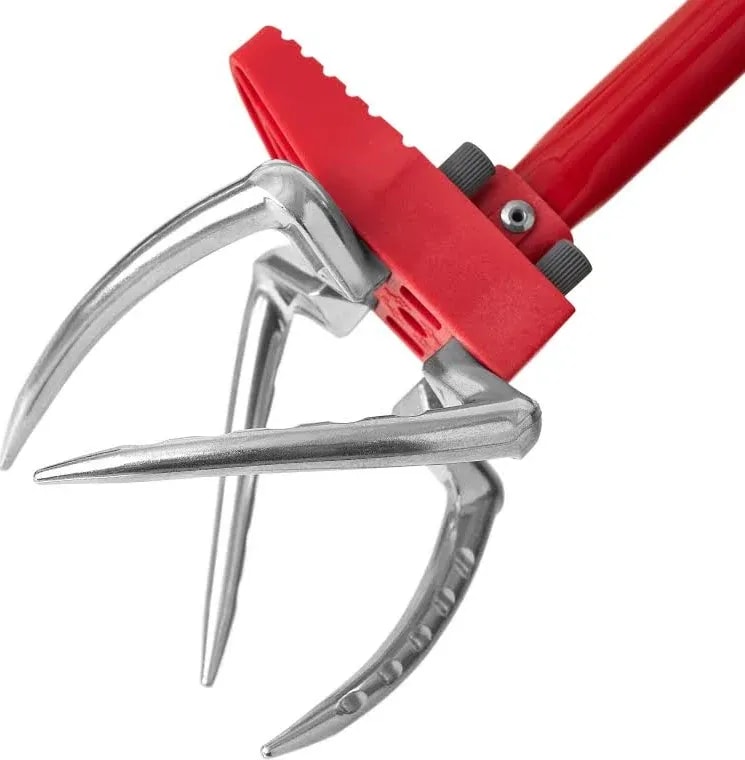 Claw cultivator with long handle