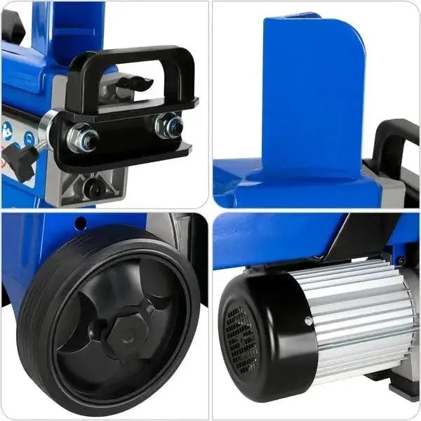 Electric log splitter, 6.5 ton