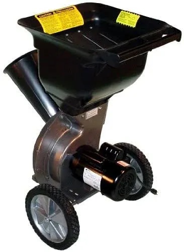 Electric chipper and leaf shredder, 1.5 HP