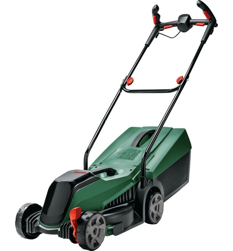 Bosch CityMower 18V-32-300 Cordless Lawnmower, 32cm – with 18V 4.0Ah Battery
