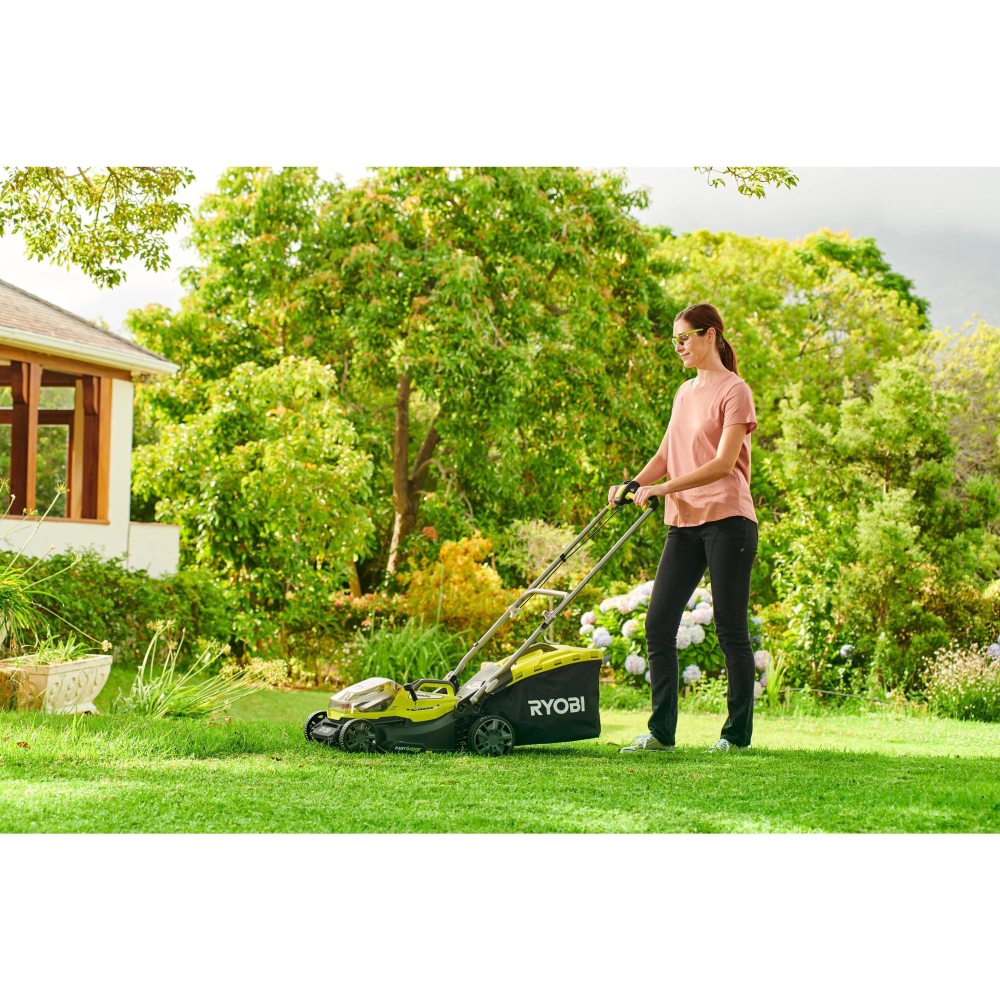 Ryobi RY18LMX37A-0 18V ONE+ 37cm Cordless Brushless Lawn Mower