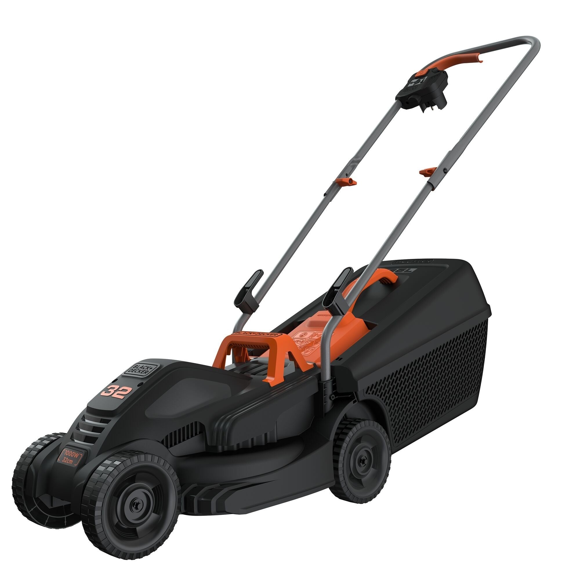 Black+Decker BEMW351-GB Rotary Mower, 1000W, 32cm