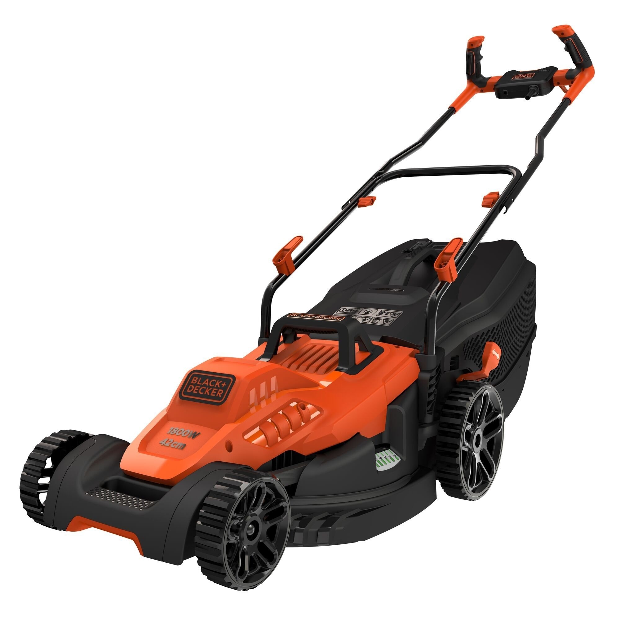 Black+Decker BEMW481BH-GB Electric Mower 1800W 42cm