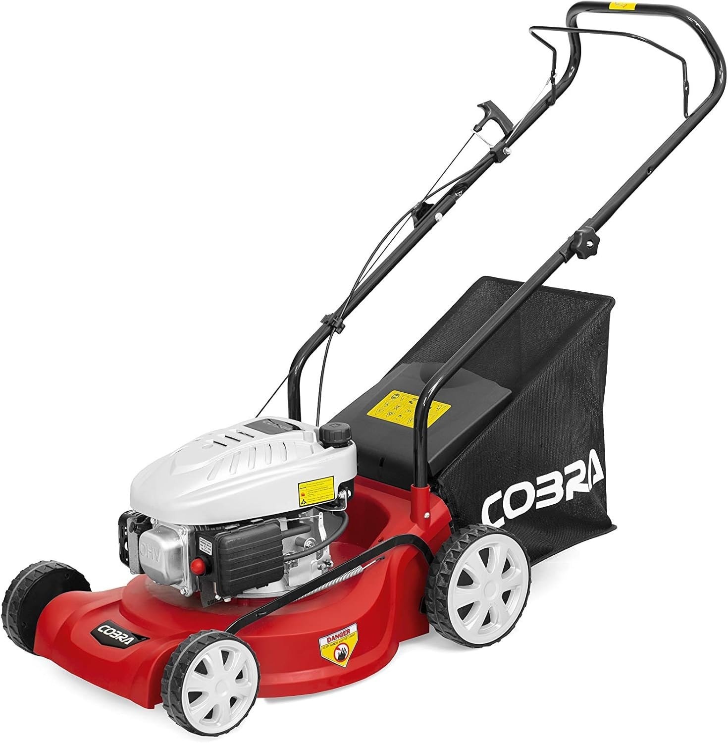 Cobra M41C Petrol Lawn Mower with 41cm Cutting Width