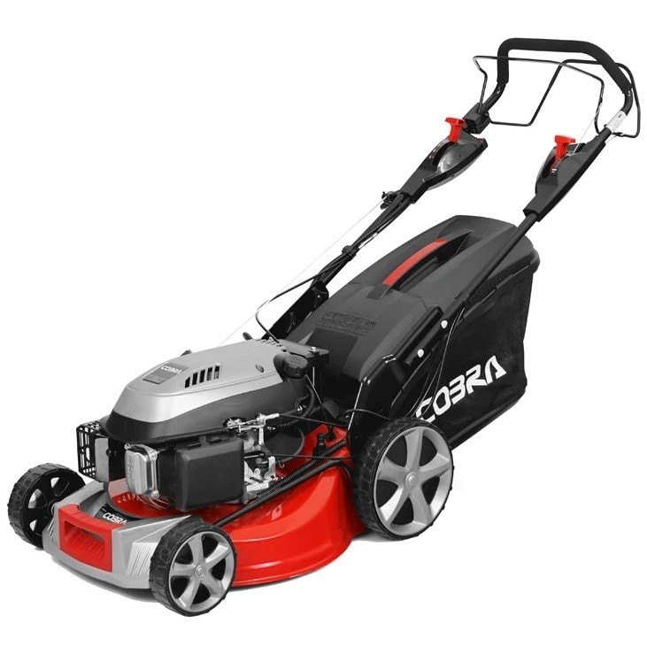 Cobra MX484SPCE Self-Propelled Petrol Lawnmower 48cm Electric Start