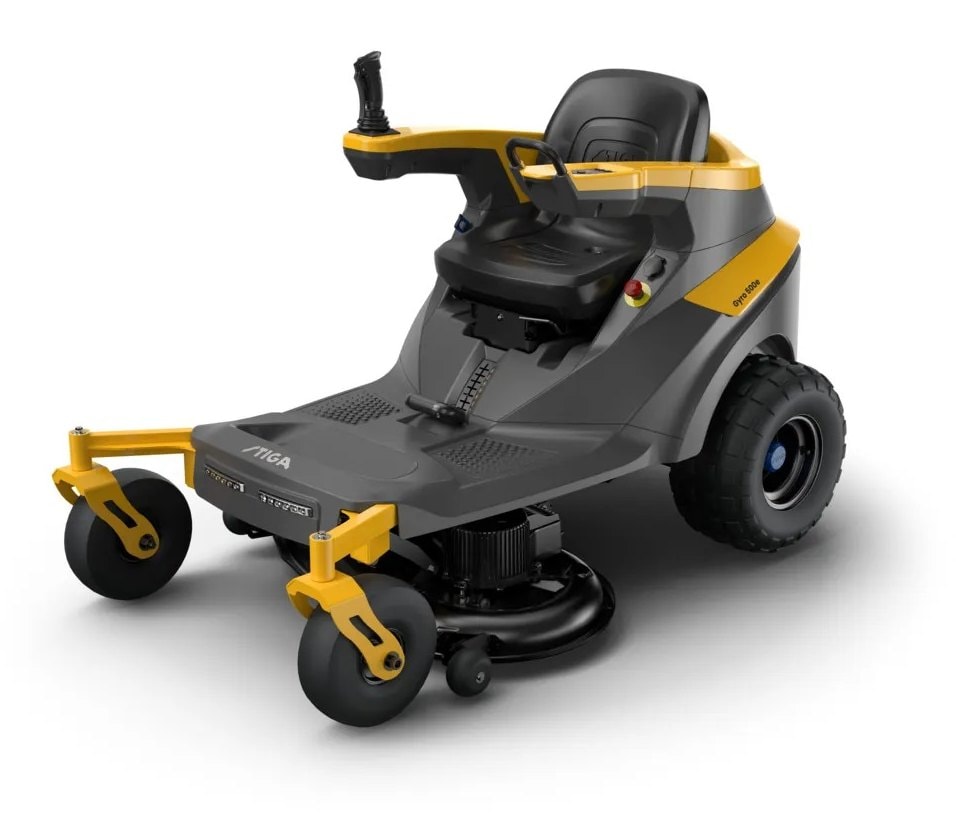 Stiga Gyro 500e Battery Axial Mower, 98 cm Cutting Width