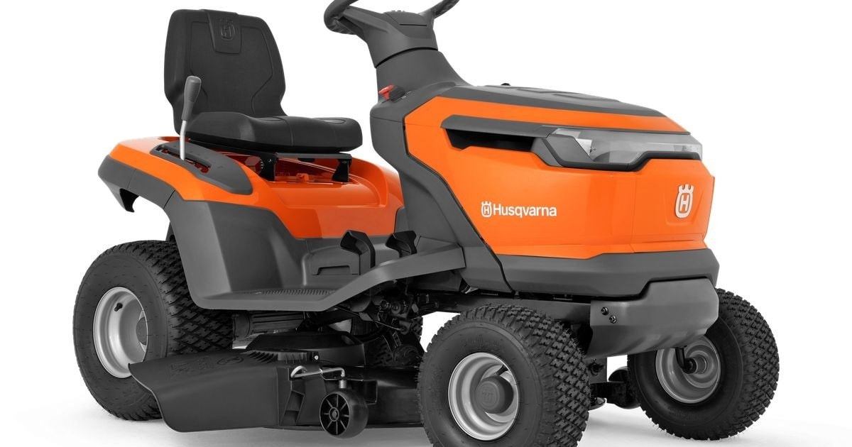 Husqvarna TS 100i Electric Ride-On Garden Tractor with 95 cm Cutting Width