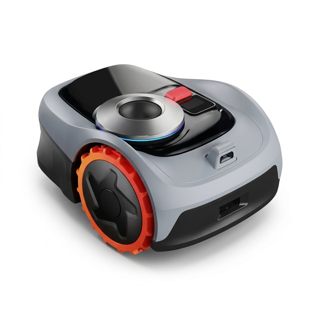 Robot lawn mower, wire-free, 7-inch cut, lawns to 500 m²
