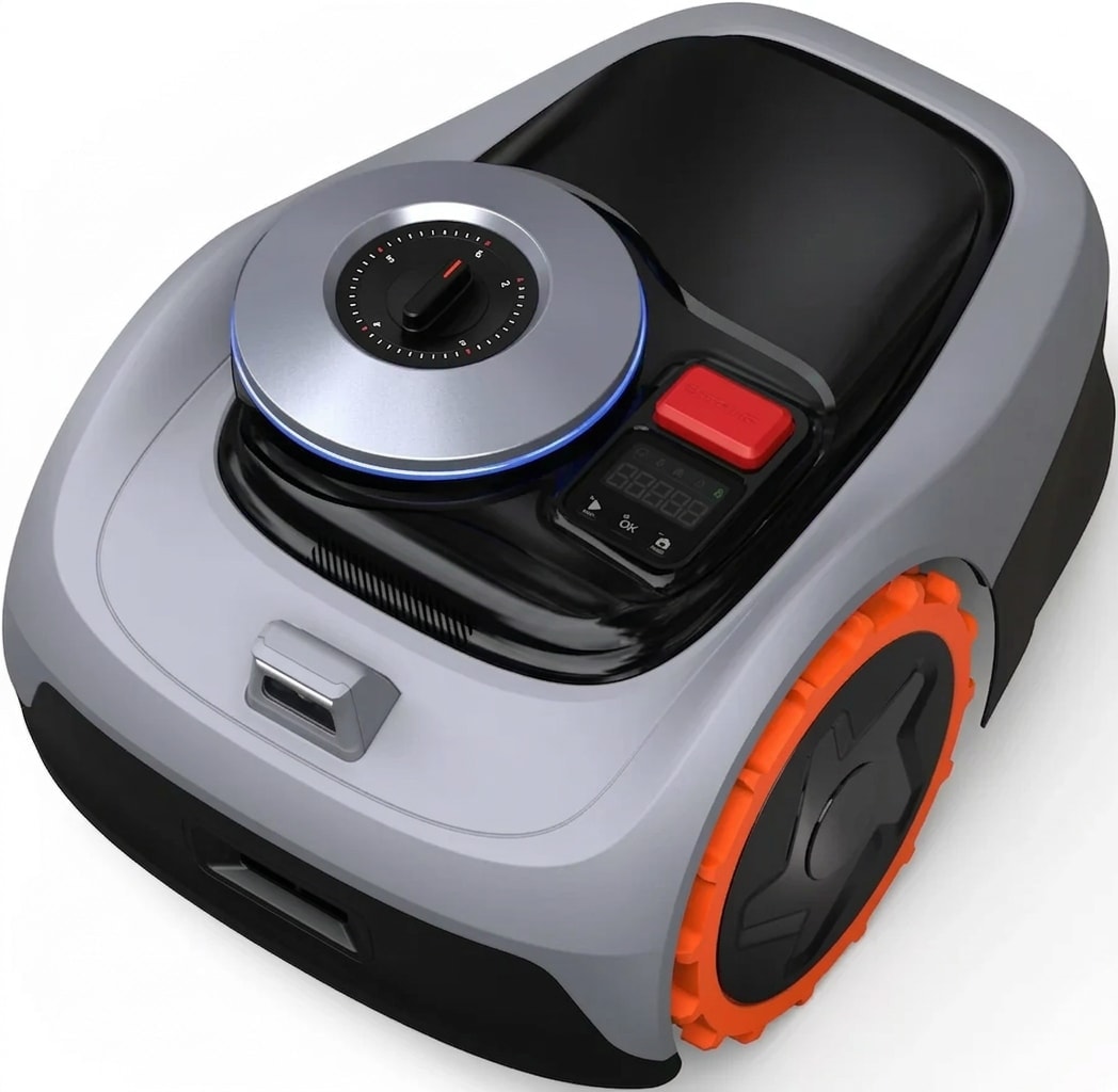 Robot lawn mower, wire-free, 7-inch cut, lawns to 500 m²