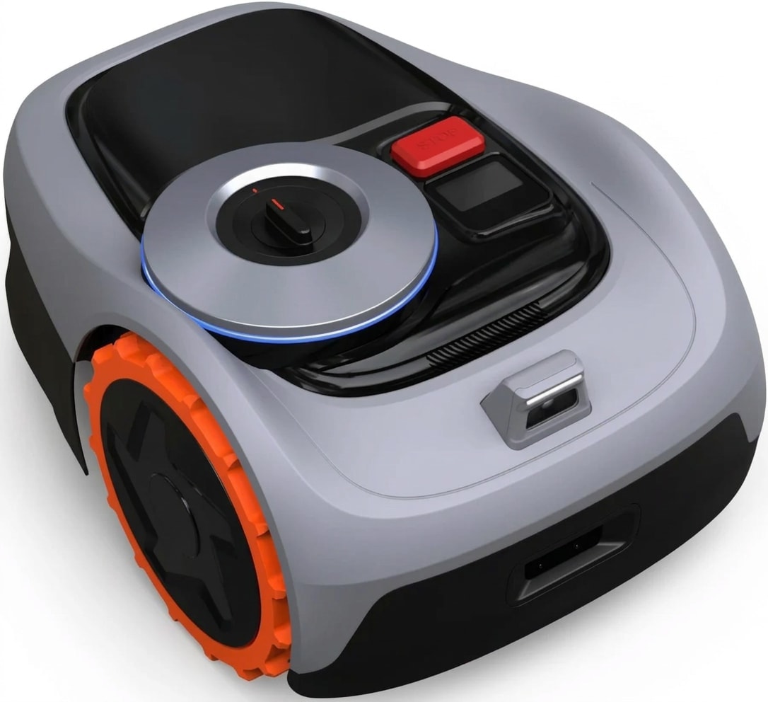 Robot lawn mower, wire-free, 7-inch cut, lawns to 500 m²