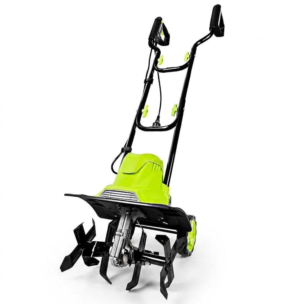 Electric tiller, 14-inch working width, 10 A corded
