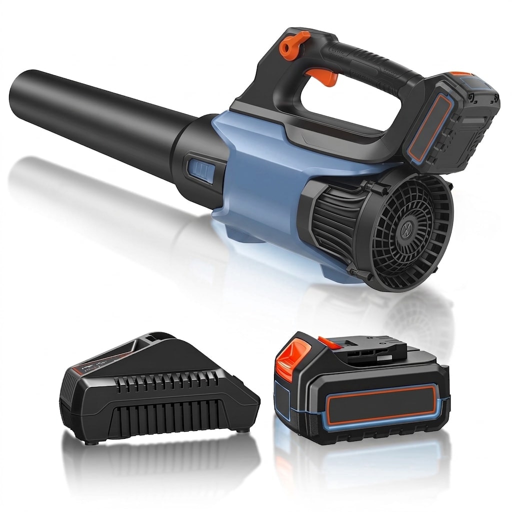 Cordless handheld leaf blower, 20 V, up to 350 CFM