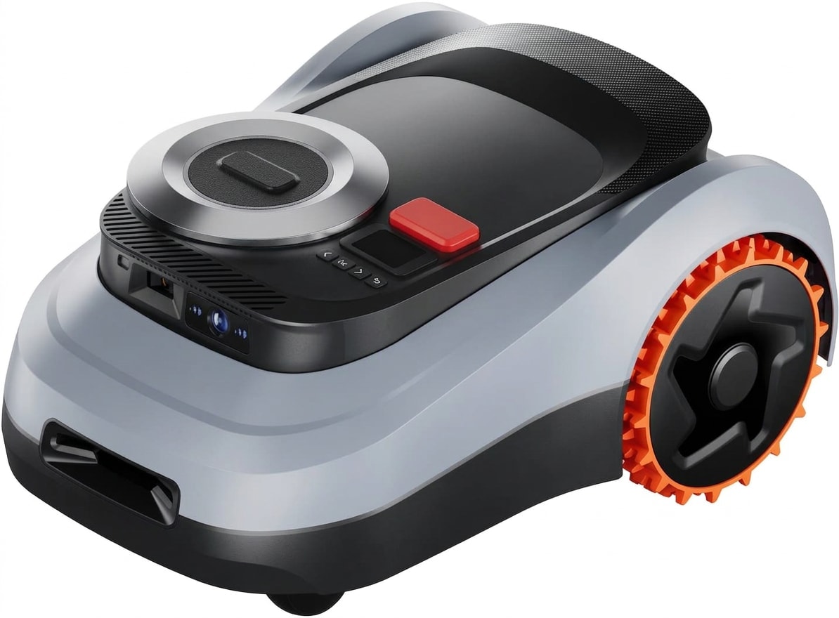 Robot lawn mower with lidar, wire-free, lawns to 1,500 m²