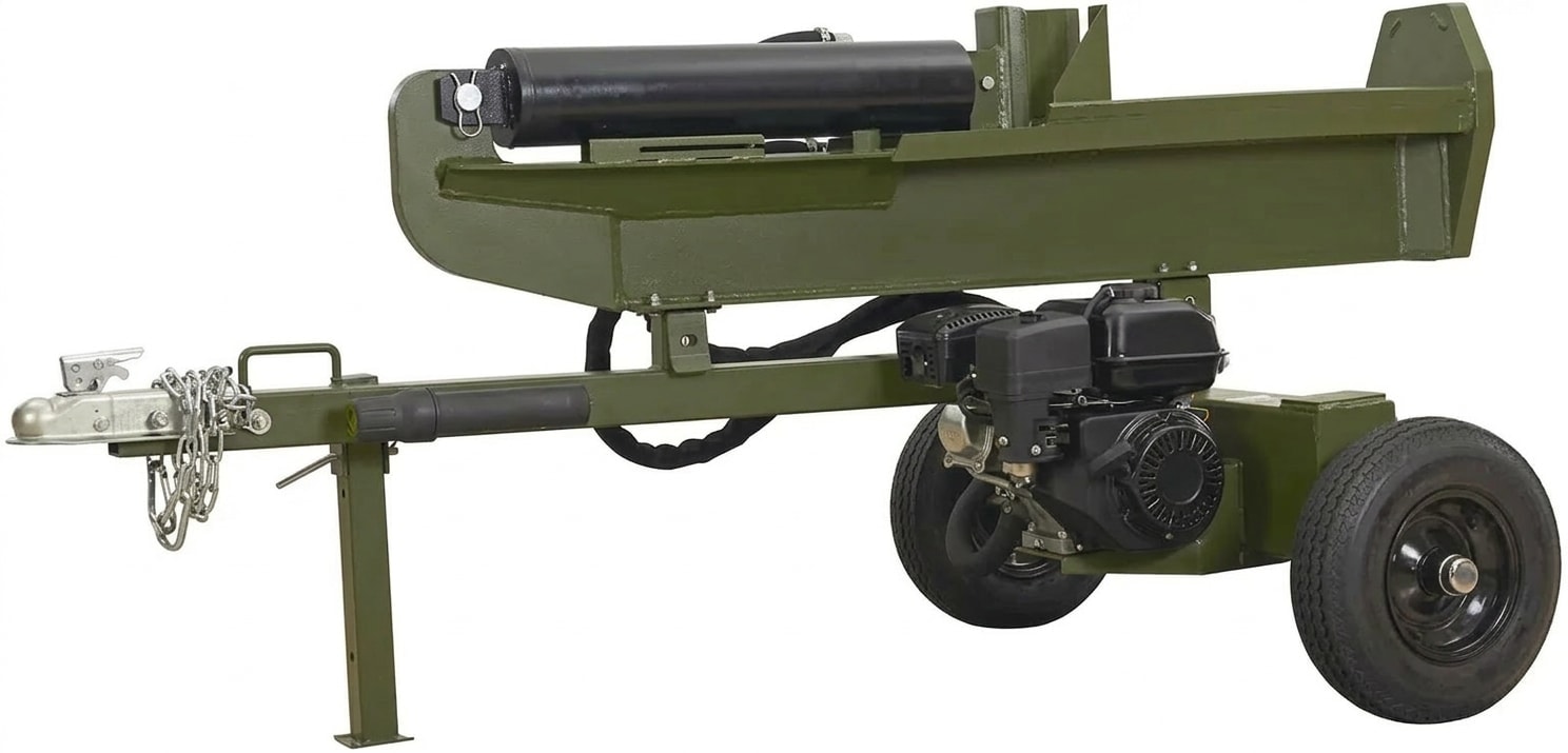 Petrol log splitter, 38 ton, 306 cc