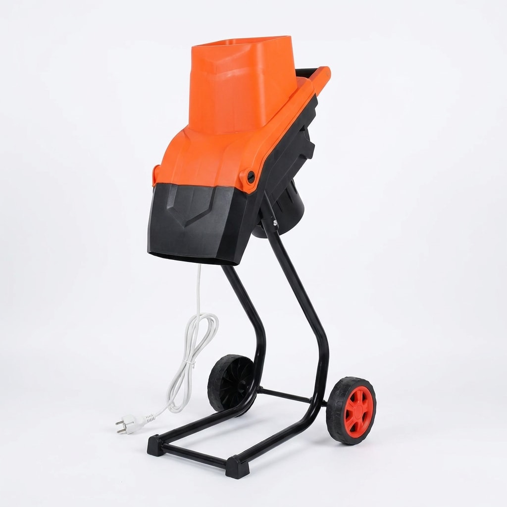 Electric wood chipper and shredder, 15 A, 1.8-inch branches