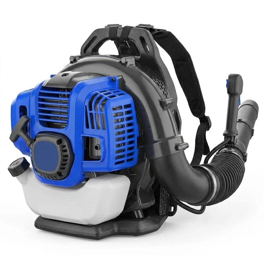 Petrol backpack leaf blower, 53 cc, 853 CFM
