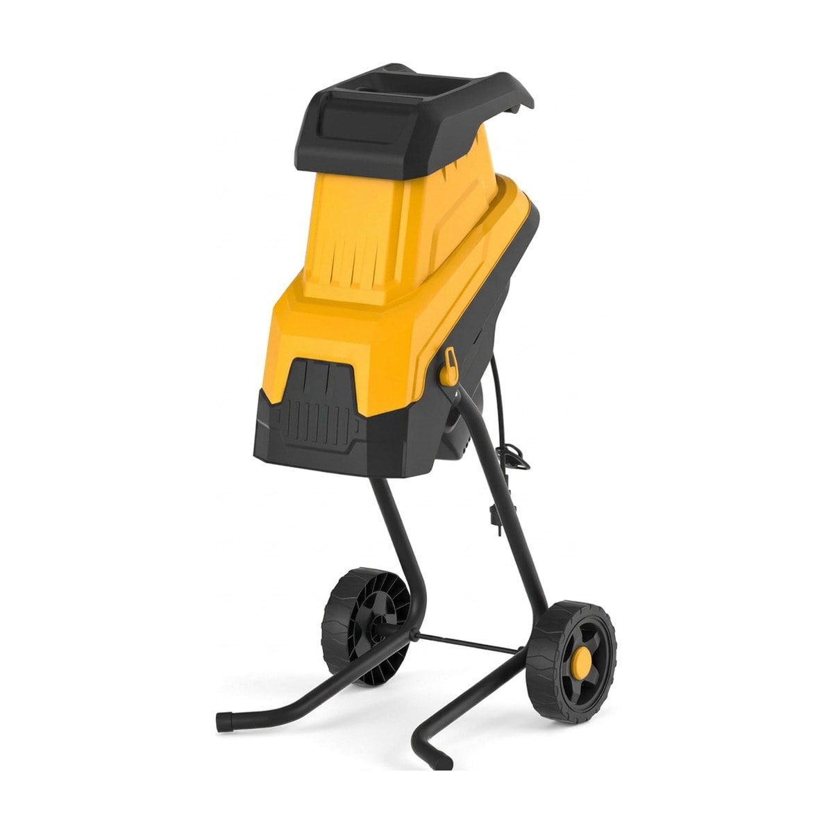 Electric wood chipper and shredder with 1.8-inch cutting capacity