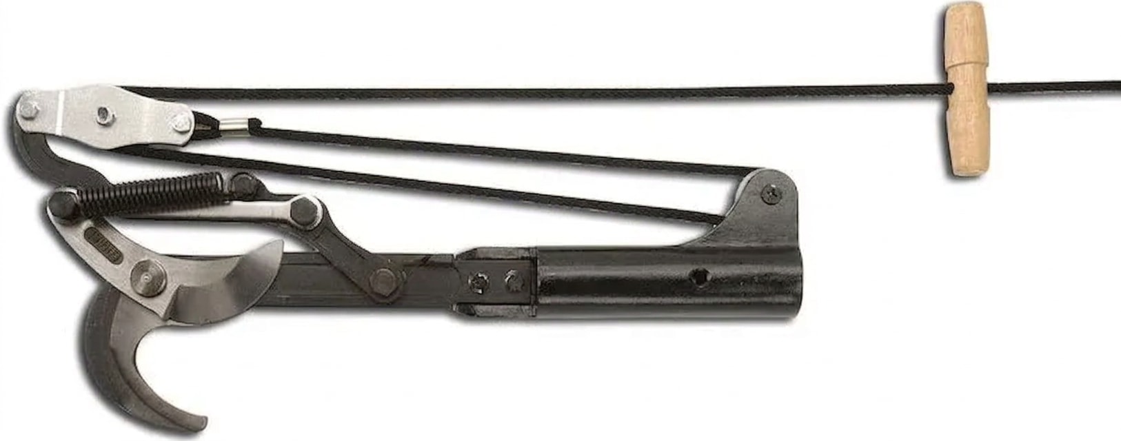 Telescoping pole pruner, extends 6 to 15 ft, 1.5-inch cut