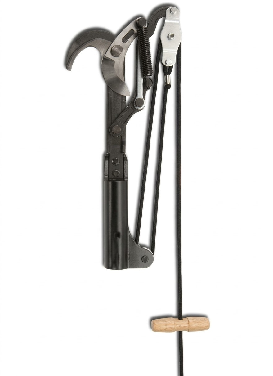 Telescoping pole pruner, extends 6 to 15 ft, 1.5-inch cut