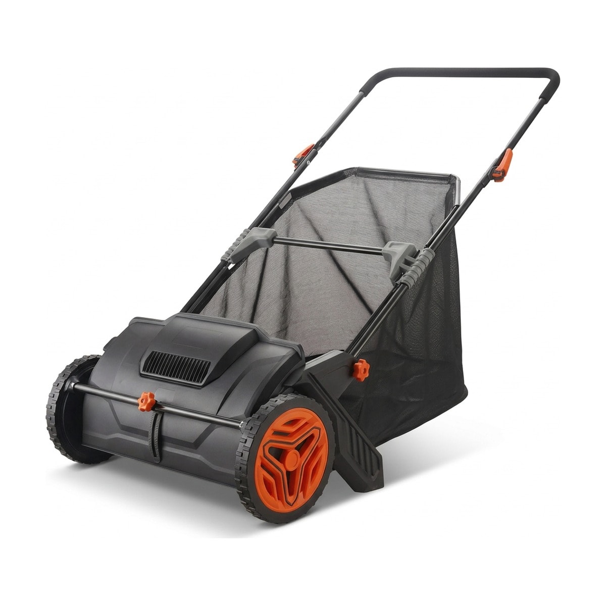 Push lawn sweeper, 21-inch, 3.5 cu ft bag