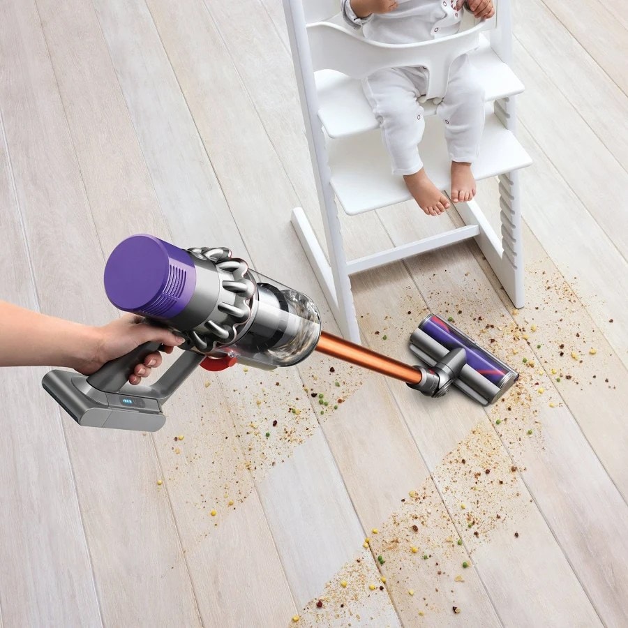 Dyson Cyclone V10 Absolute Cordless Vacuum Cleaner – Nickel/Copper