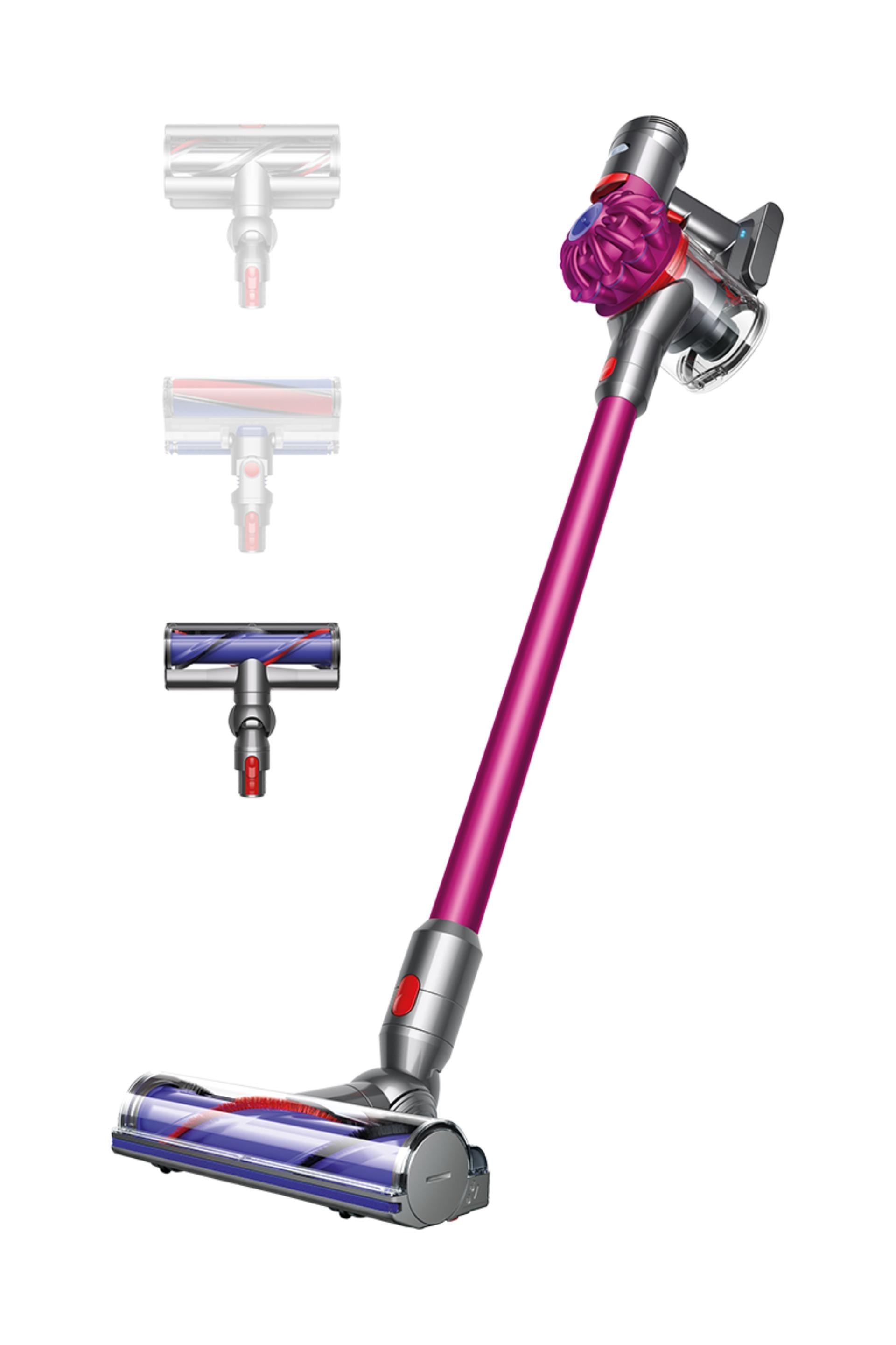 Dyson V7 Motorhead Cordless Vacuum Cleaner – Iron/Fuchsia
