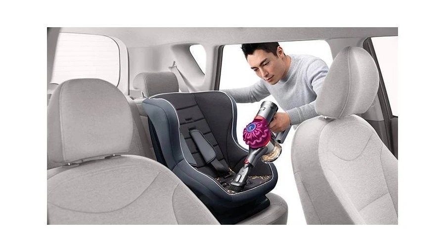 Dyson V7 Motorhead Cordless Vacuum Cleaner – Iron/Fuchsia