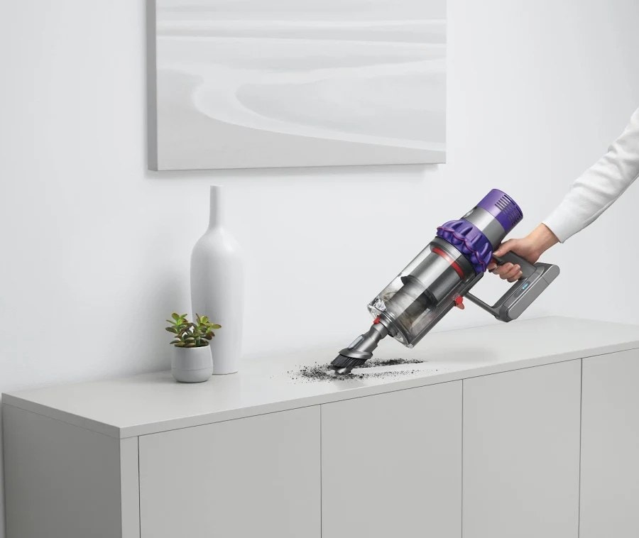 Dyson Cyclone V10 Animal Cordless Vacuum Cleaner – Iron/Purple