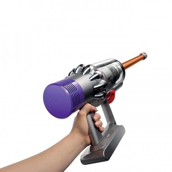 Dyson V10 Absolute Cordless Vacuum Cleaner with Fluffy and Torque Drive Heads – Nickel/Copper