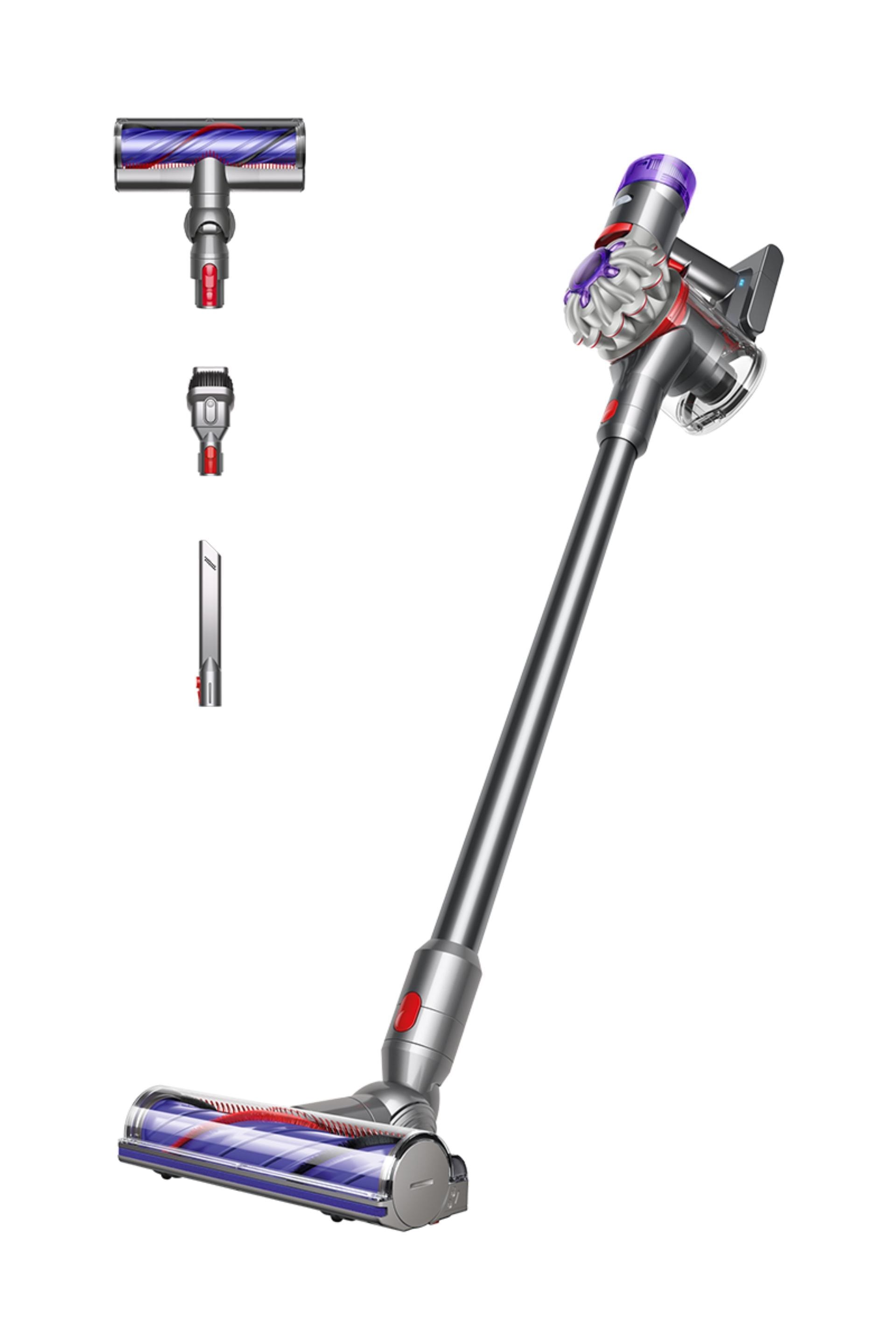 Dyson V8 Cordless Vacuum Cleaner – Silver/Nickel