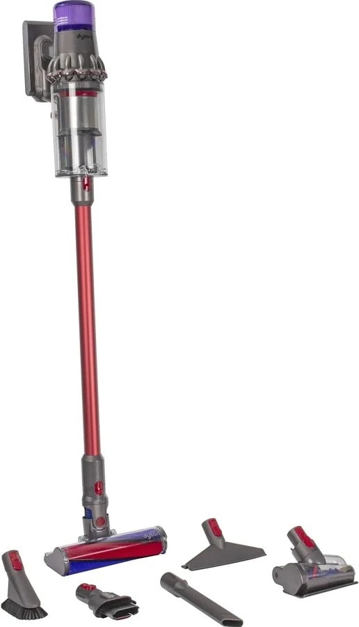 Dyson V11 Fluffy Cordless Vacuum Cleaner – Nickel/Red