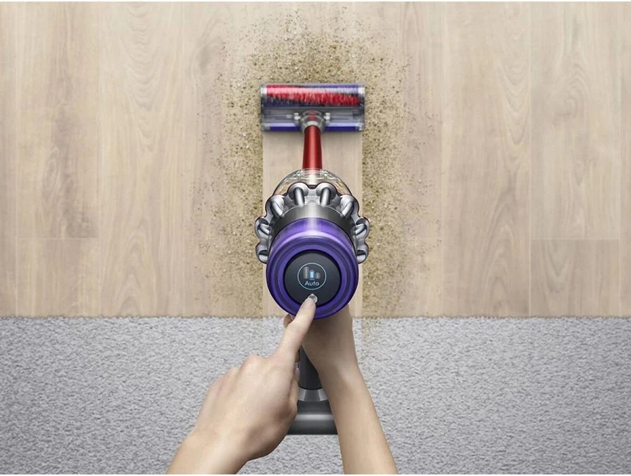 Dyson V11 Fluffy Cordless Vacuum Cleaner – Nickel/Red