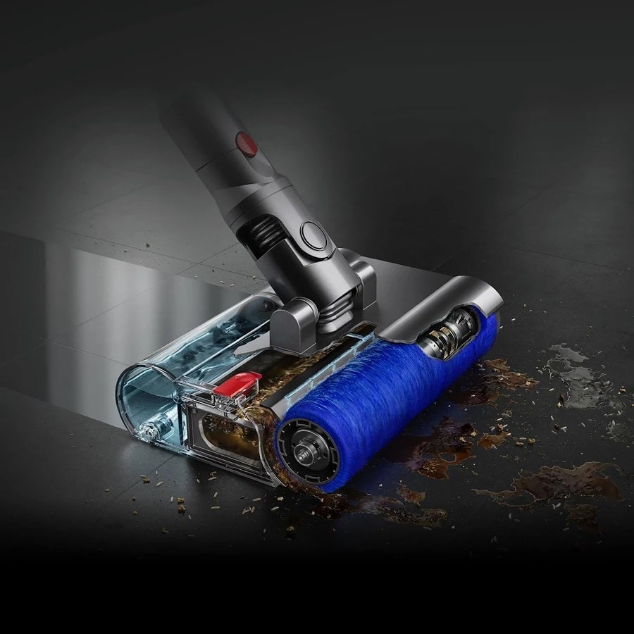 Dyson V12s Detect Slim Submarine Cordless Wet and Dry Vacuum Cleaner – Yellow/Nickel