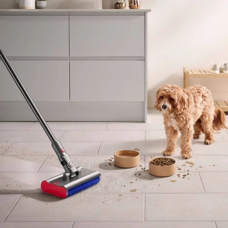 Dyson V12s Detect Slim Submarine Cordless Wet and Dry Vacuum Cleaner – Yellow/Nickel