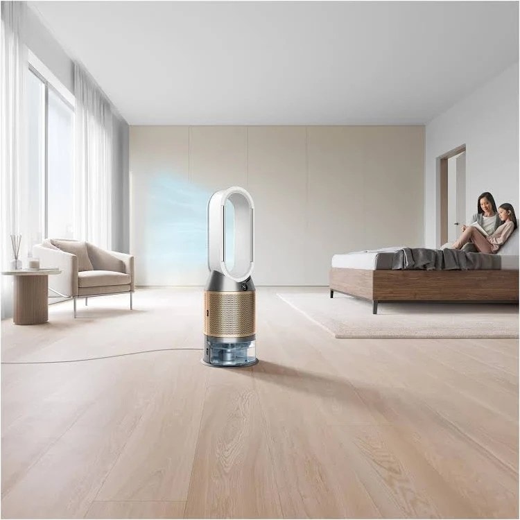 Dyson Purifier Humidify+Cool PH2 De-NOx Air Purifier, Humidifier and Fan – White/Gold