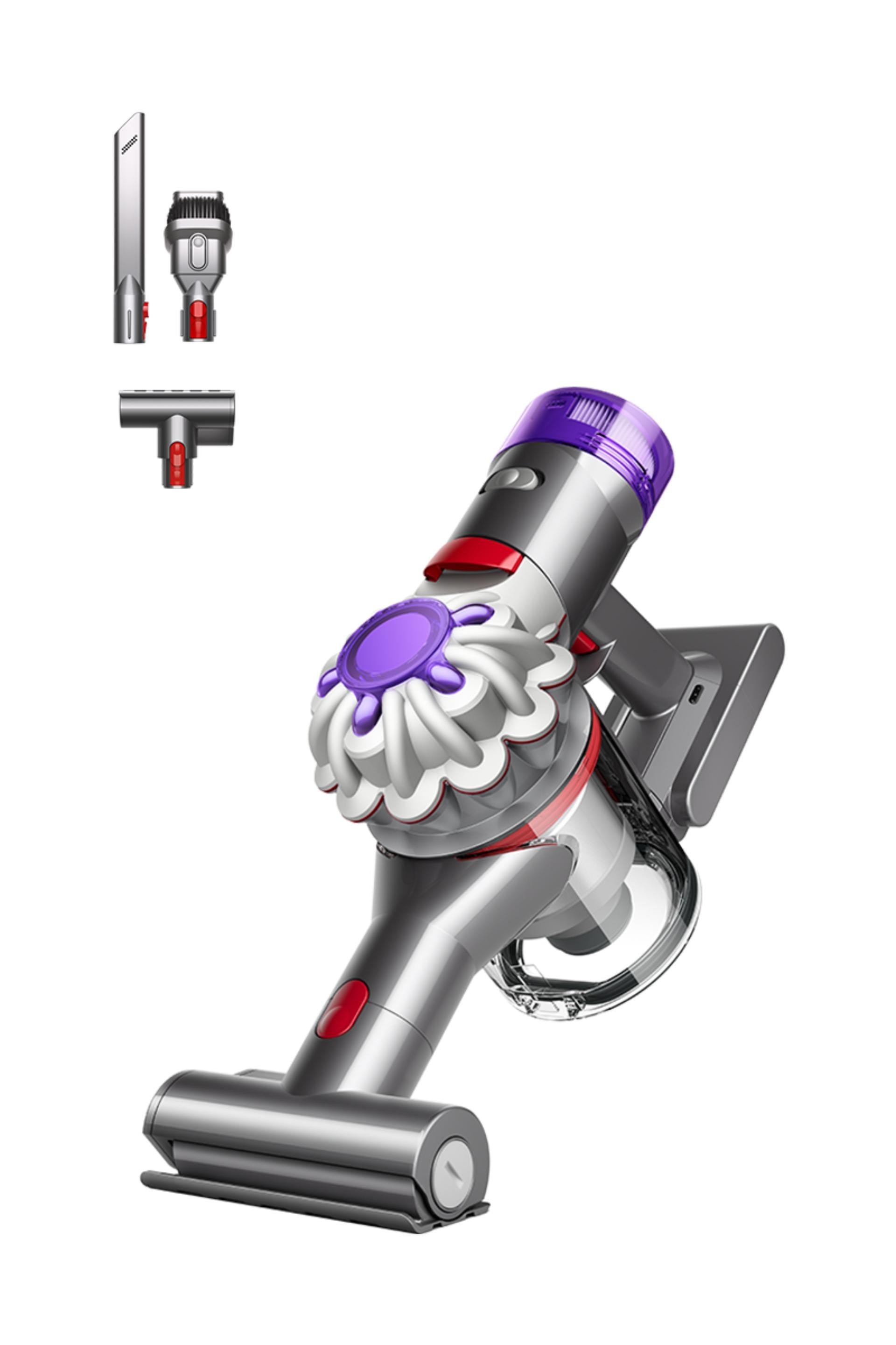 Dyson Car+Boat Cordless Handheld Vacuum Cleaner – Silver/Nickel/Purple