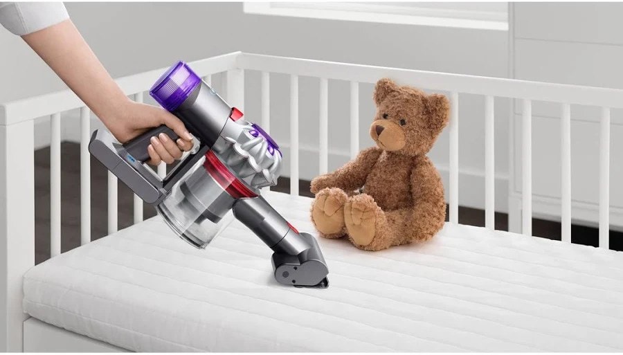 Dyson Car+Boat Cordless Handheld Vacuum Cleaner – Silver/Nickel/Purple