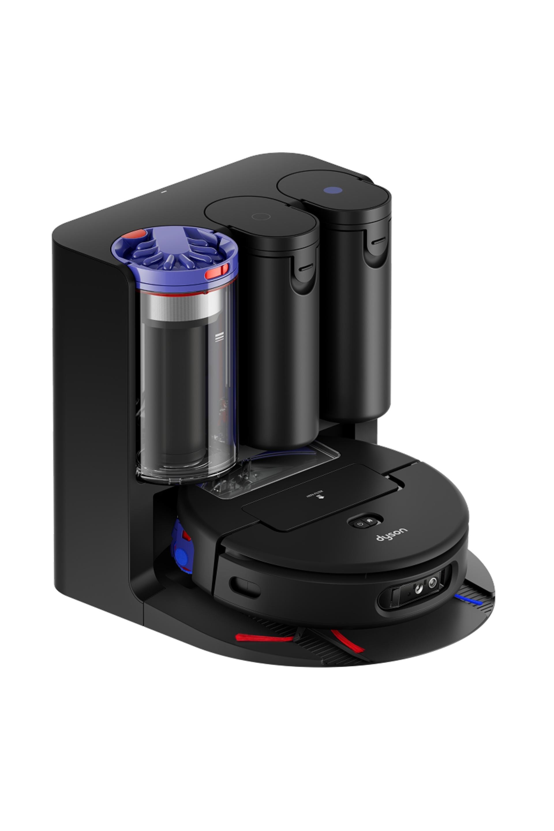 Dyson Spot+Scrub Ai Robot Vacuum Cleaner with Docking Station – Black