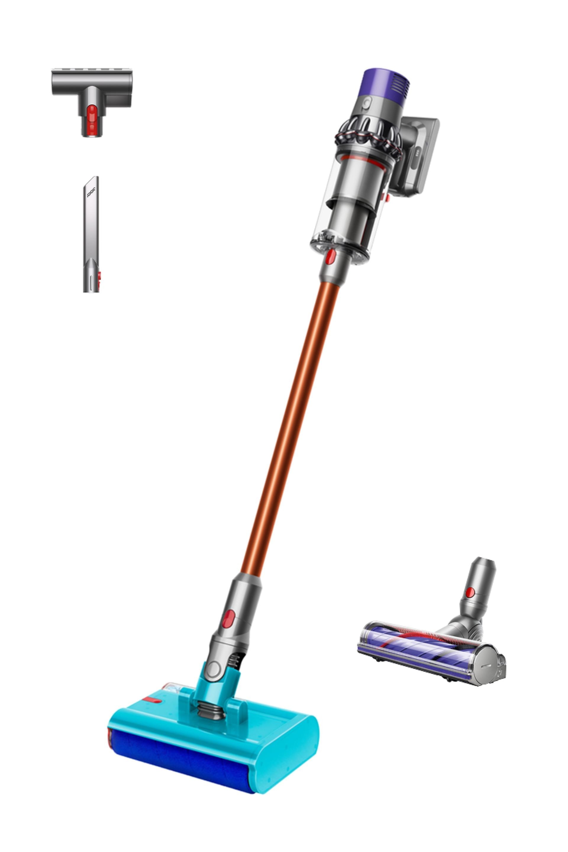 Dyson Cyclone V10 Submarine Wet and Dry Cordless Vacuum Cleaner – Nickel/Copper