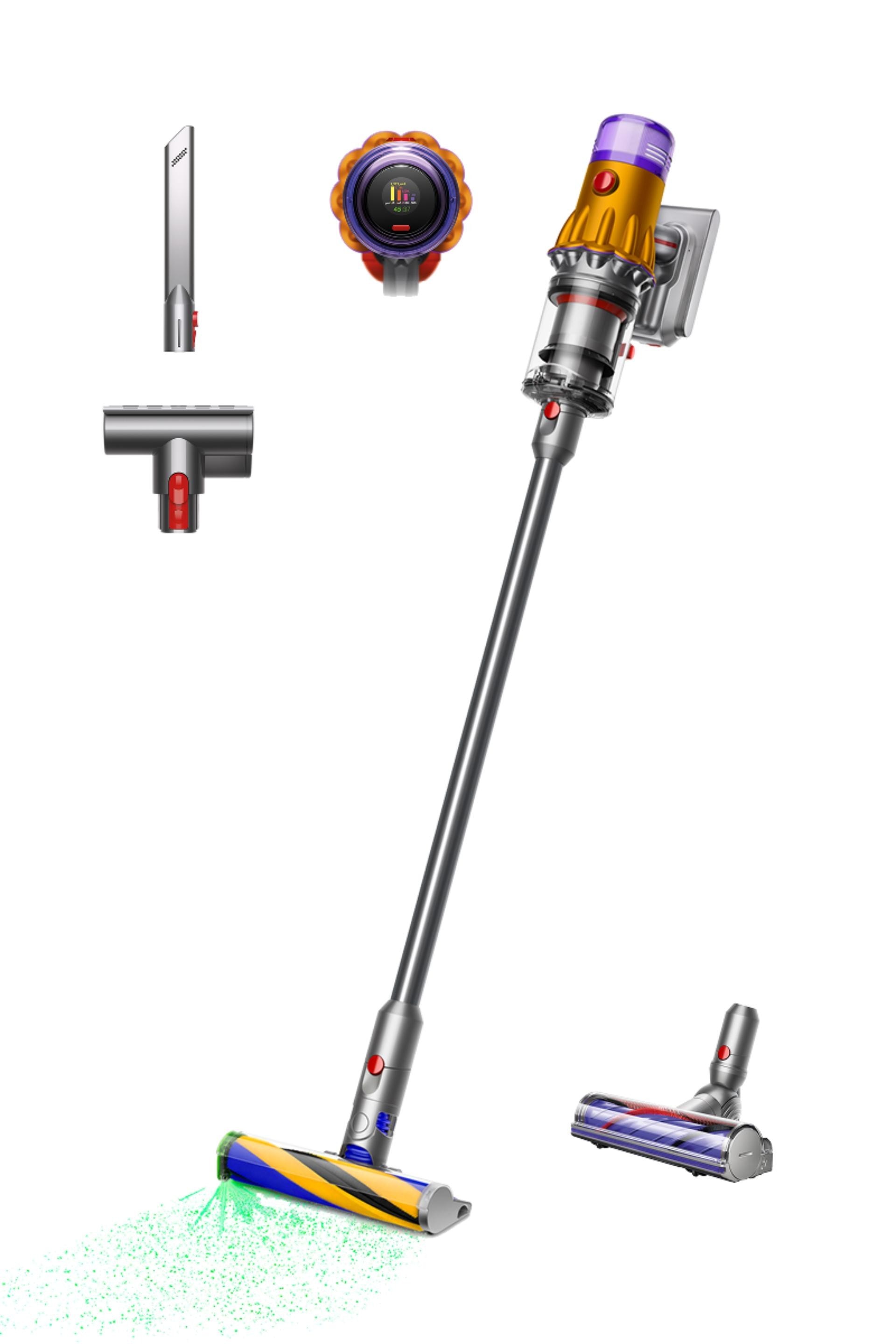 Dyson V12 Detect Slim Absolute Cordless Vacuum Cleaner – Yellow/Nickel
