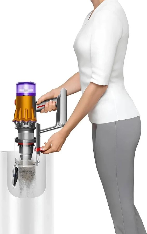 Dyson V12 Detect Slim Absolute Cordless Vacuum Cleaner – Yellow/Nickel