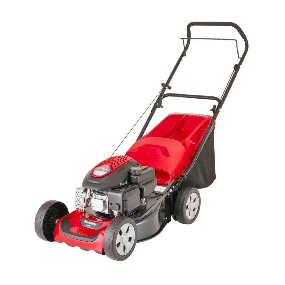 Mountfield HP42 Petrol Lawnmower, 41 cm Cutting Width, 123cc Engine