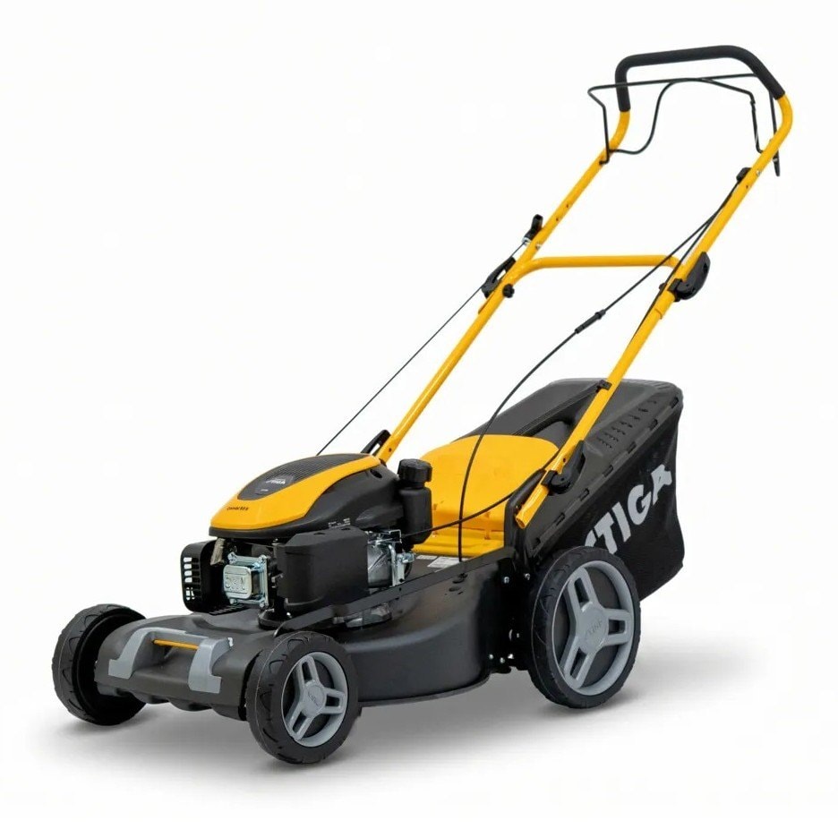 Stiga Combi 53 S Petrol Lawn Mower with 166 cc Engine & 51 cm Cutting Width