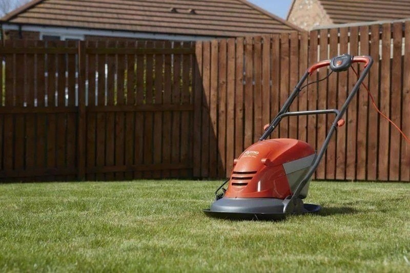 Flymo Hover Vac 260 Electric Mower, 26cm Cutting Width, 1400W
