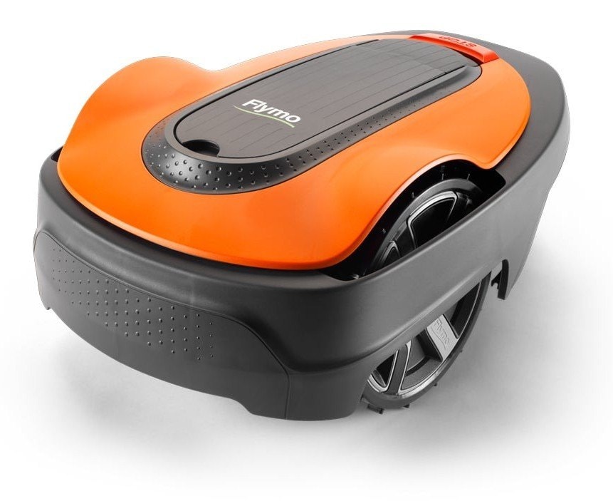 Flymo EasiLife 800 Robotic Lawnmower, 800m² Coverage, 16cm Cutting Width