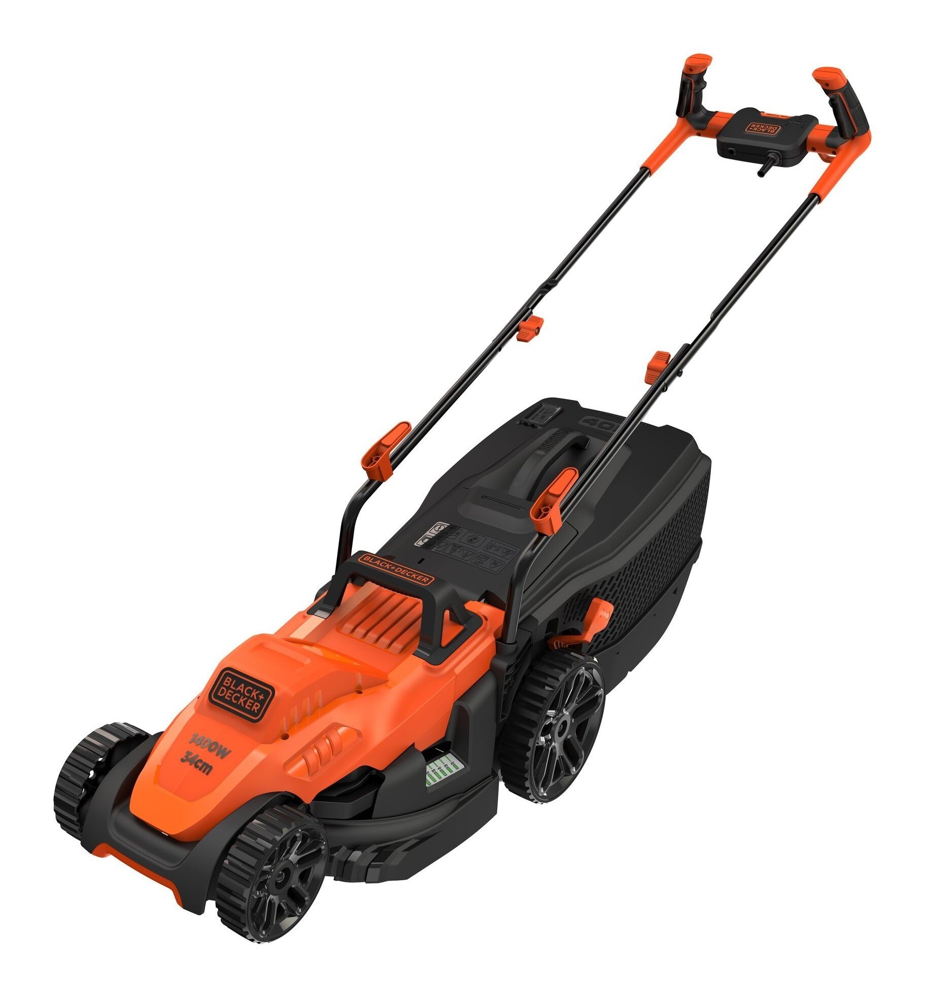 Black+Decker BEMW461BH-GB 1400W 34cm Mower