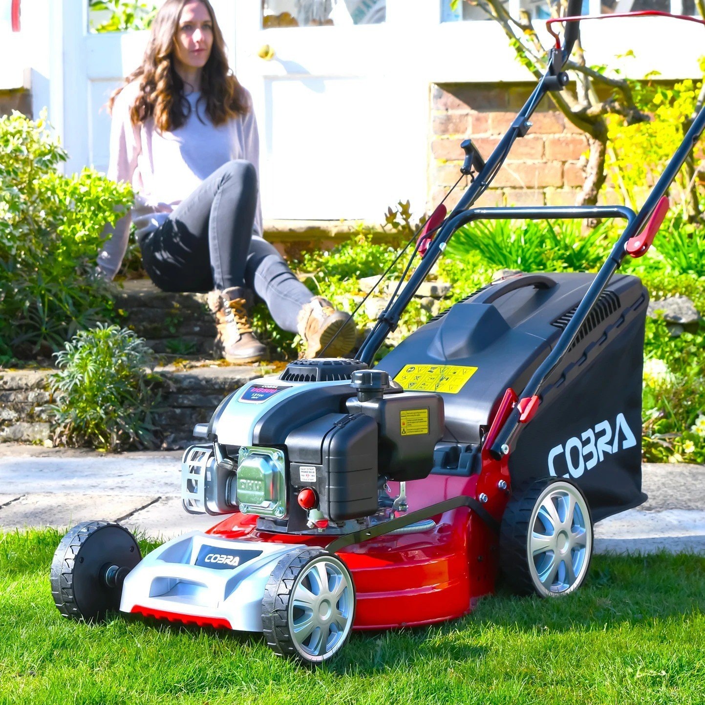 Cobra M40CVX Petrol Lawnmower 40cm 131cc