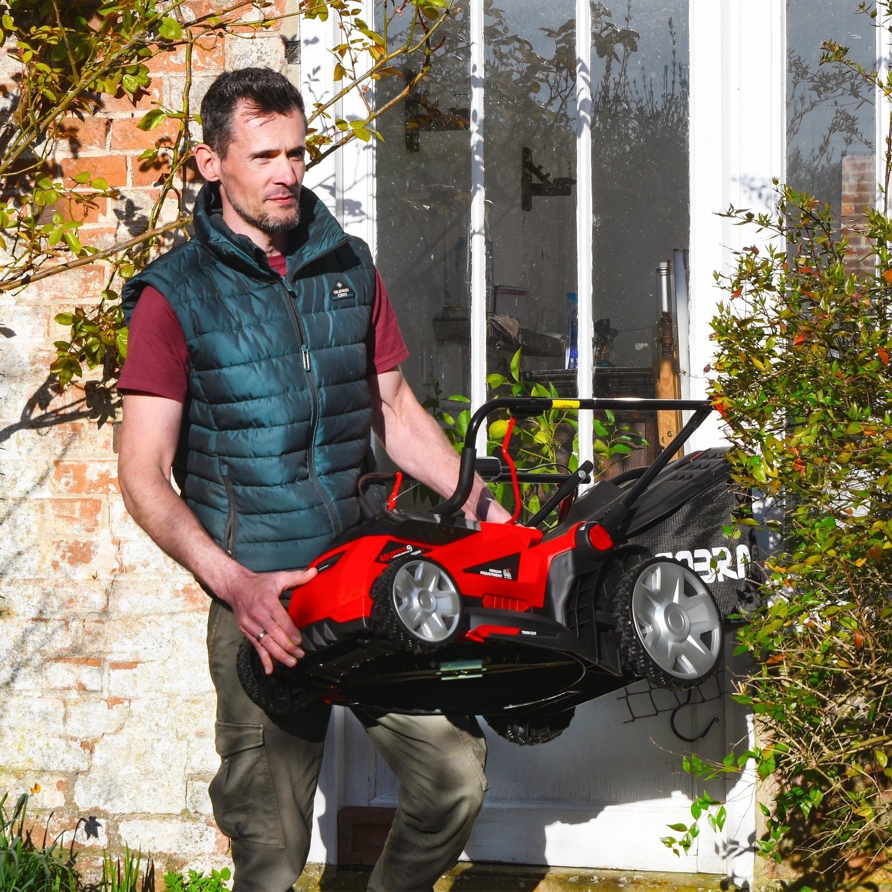Cobra MX3440VX Cordless Lawnmower 34cm 40V