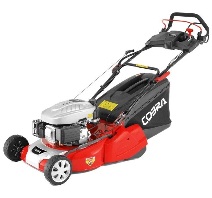 Cobra RM46SPCE Petrol Rear Roller Lawnmower 46cm