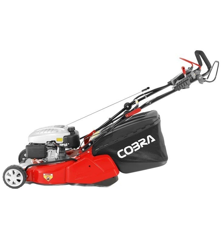 Cobra RM46SPCE Petrol Rear Roller Lawnmower 46cm